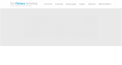 Desktop Screenshot of chelseaworkshop.co.uk