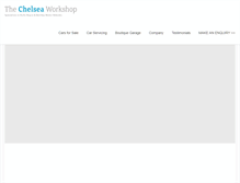 Tablet Screenshot of chelseaworkshop.co.uk